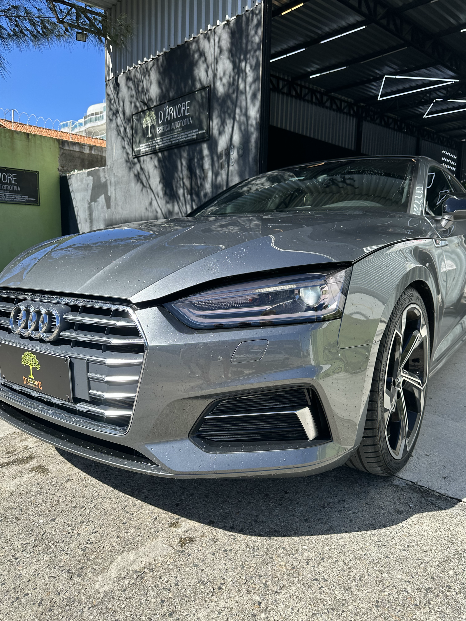 Acabamento automotivo premium com pintura preservada